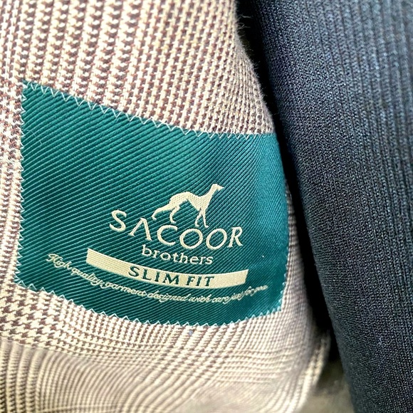 💯 Pure Linen Slim Fitted 36R|46RNWOT - Picture 9 of 13